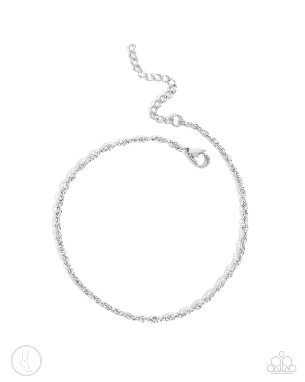Aligned Age (silver anklet)