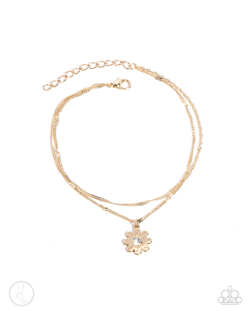 Blossoming Breeze (gold anklet)