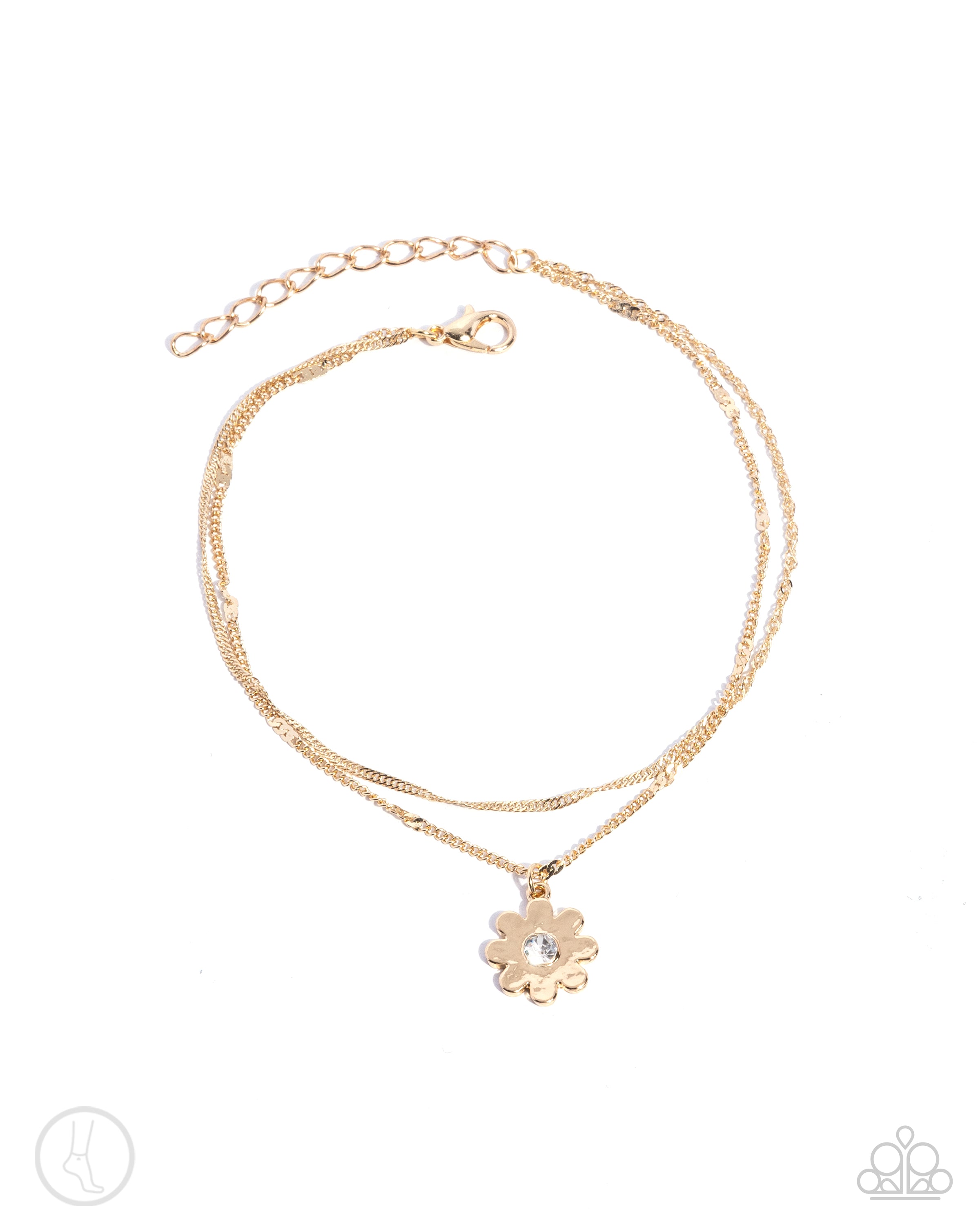 Blossoming Breeze (gold anklet)