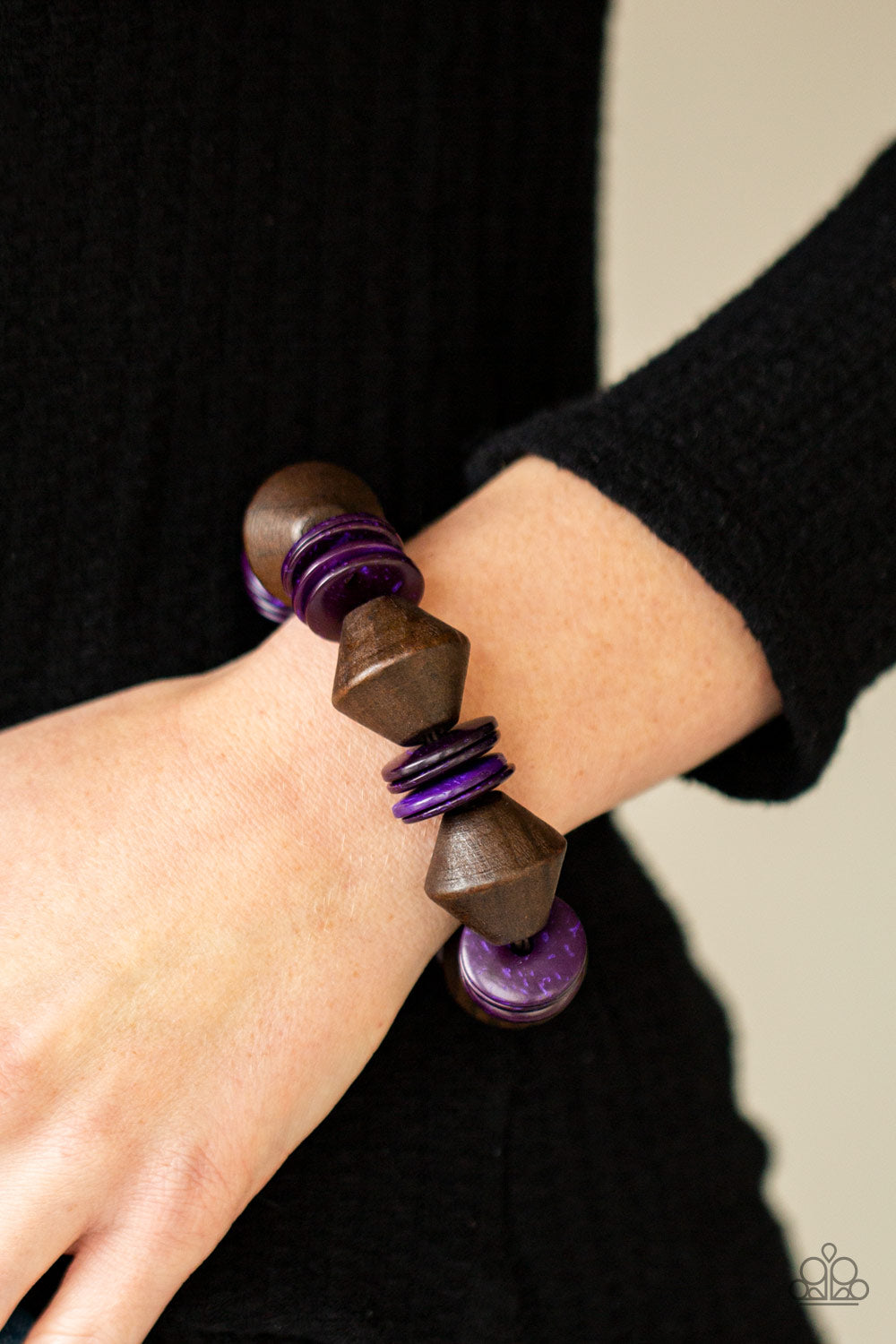 Bermuda Boardwalk (Purple bracelet)