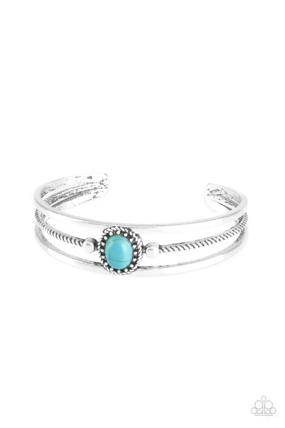 Borderline Borderland (blue bracelet)