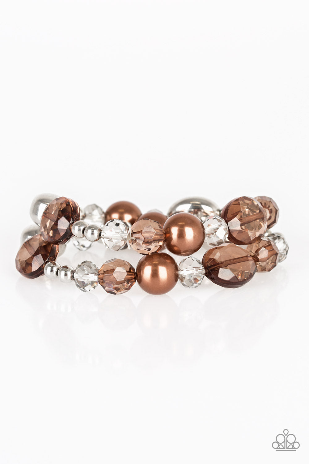 Downtown Dazzle (brown bracelet)