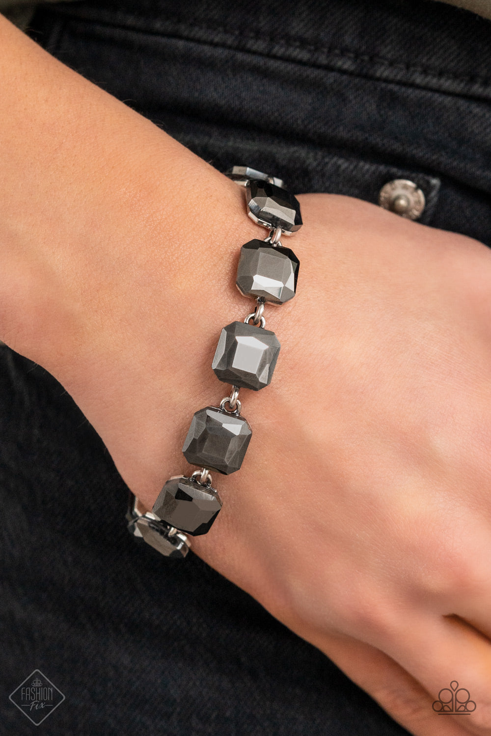 Mind-Blowing Bling (Silver bracelet)