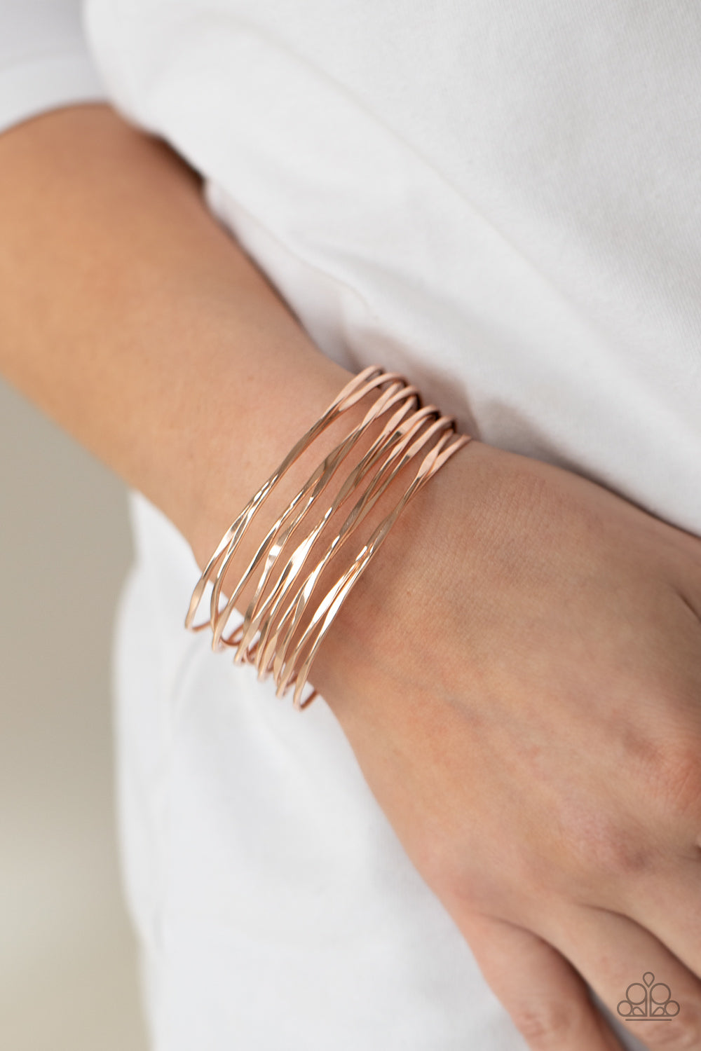 Nerves of Steel (Rose Gold bracelet)