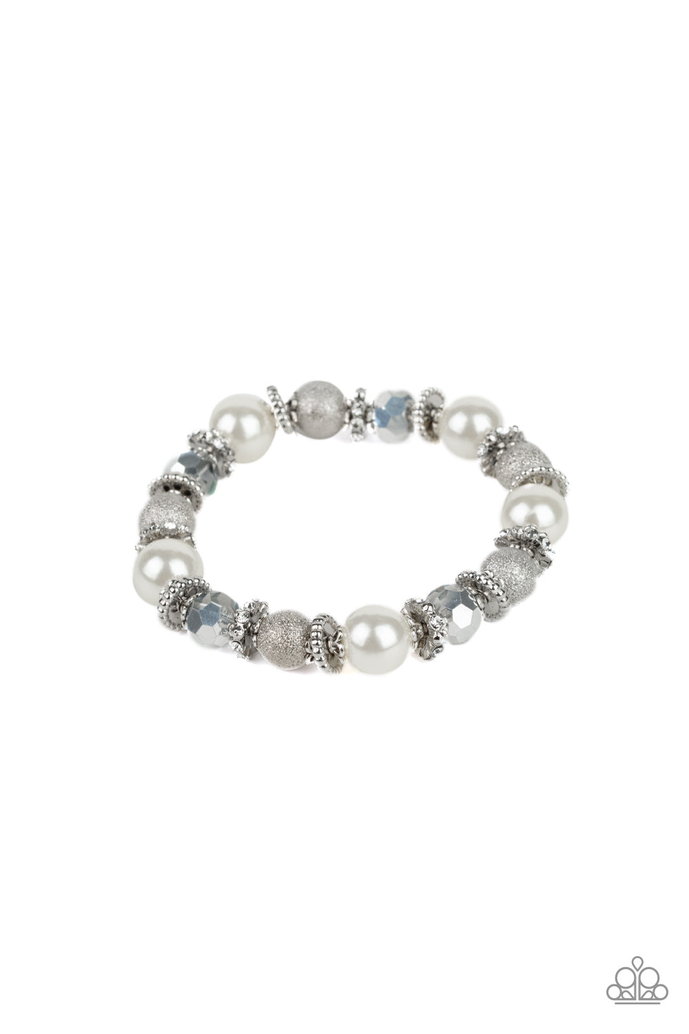 Sparking Conversation (White bracelet)
