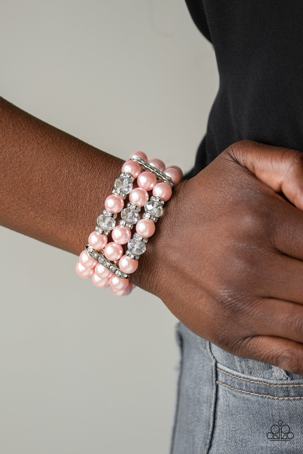 Undeniably Dapper (Pink bracelet)