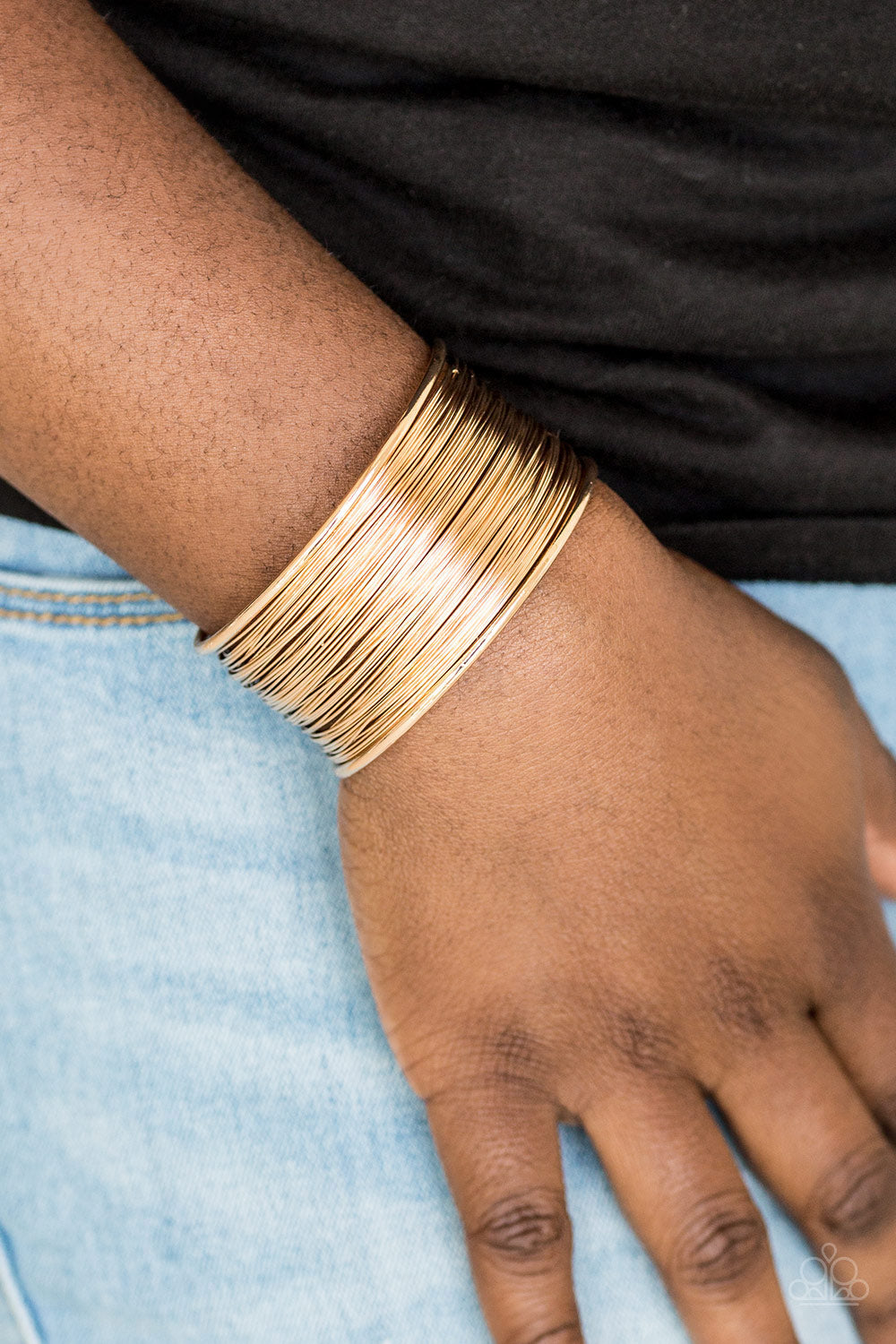 Wire Warrior (Gold bracelet)