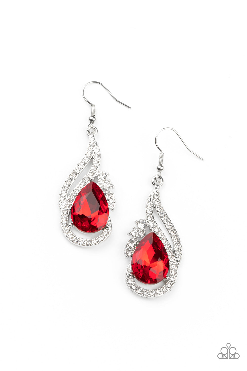 Dancefloor Diva (Red earrings)