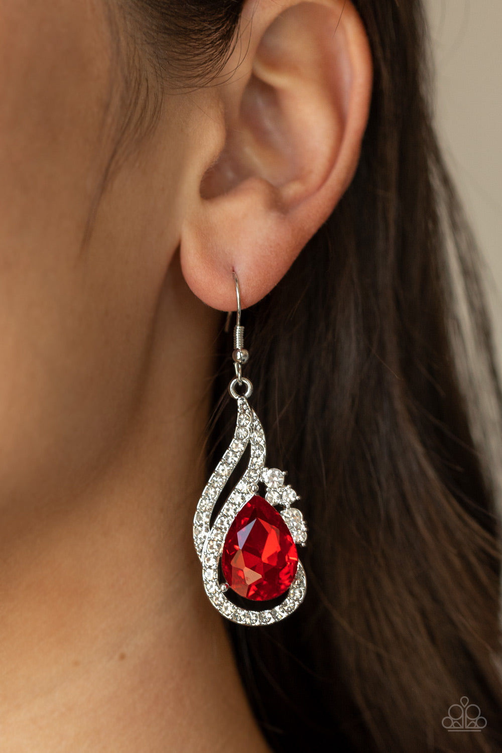 Dancefloor Diva (Red earrings)