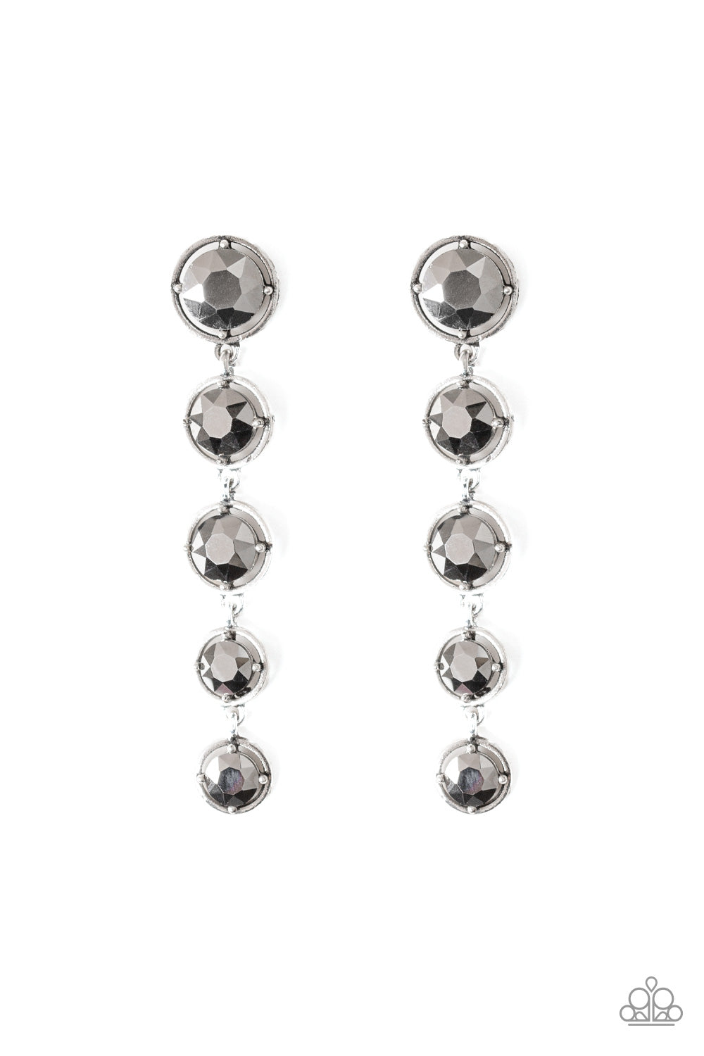 Drippin In Starlight (Silver earrings)