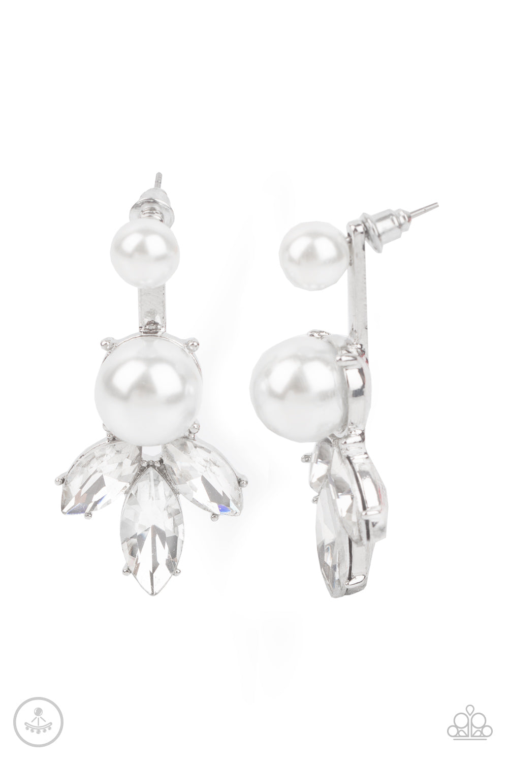Extra Elite (White earrings)