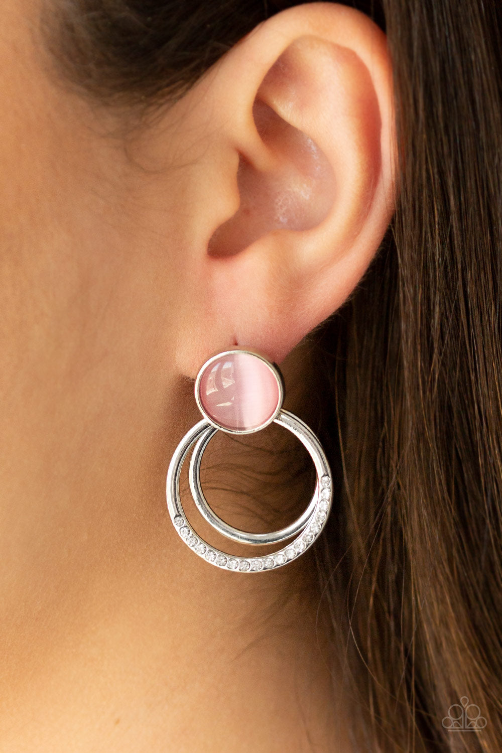 Glow Roll (Pink earrings)