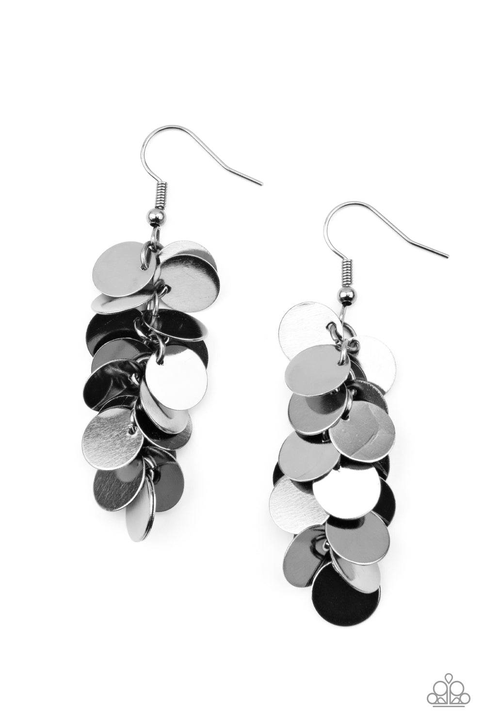Hear Me Shimmer (black earrings)