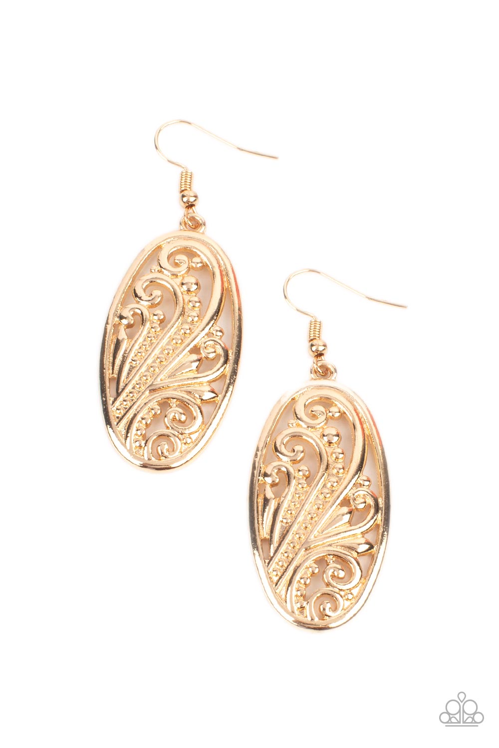 High Tide Terrace (Gold earrings)