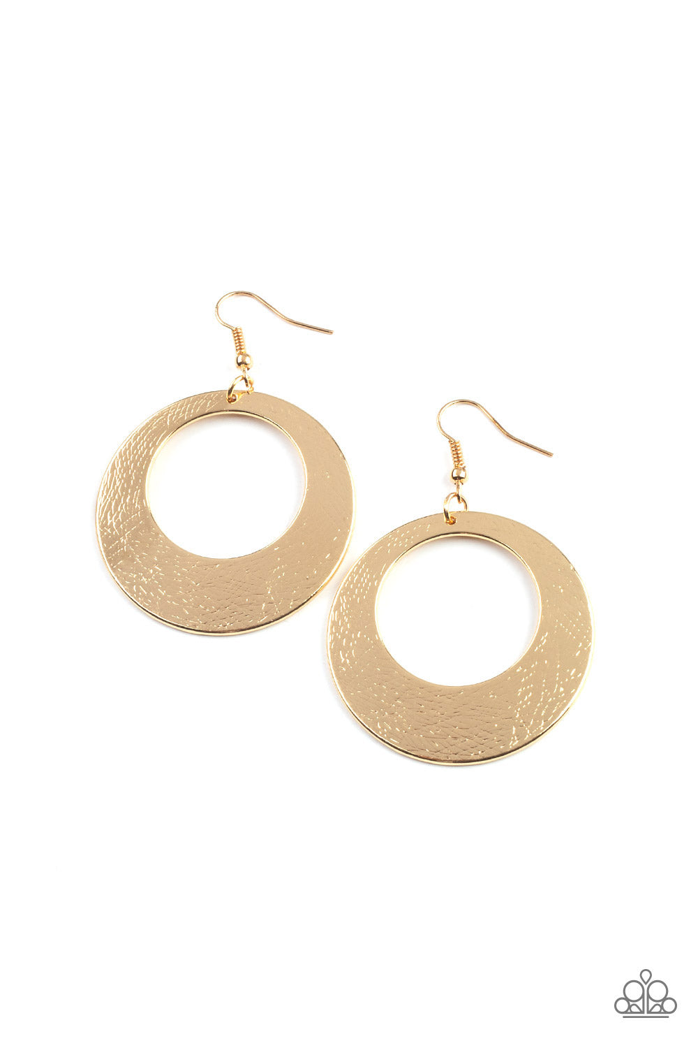 Outer Plains (Gold earrings)