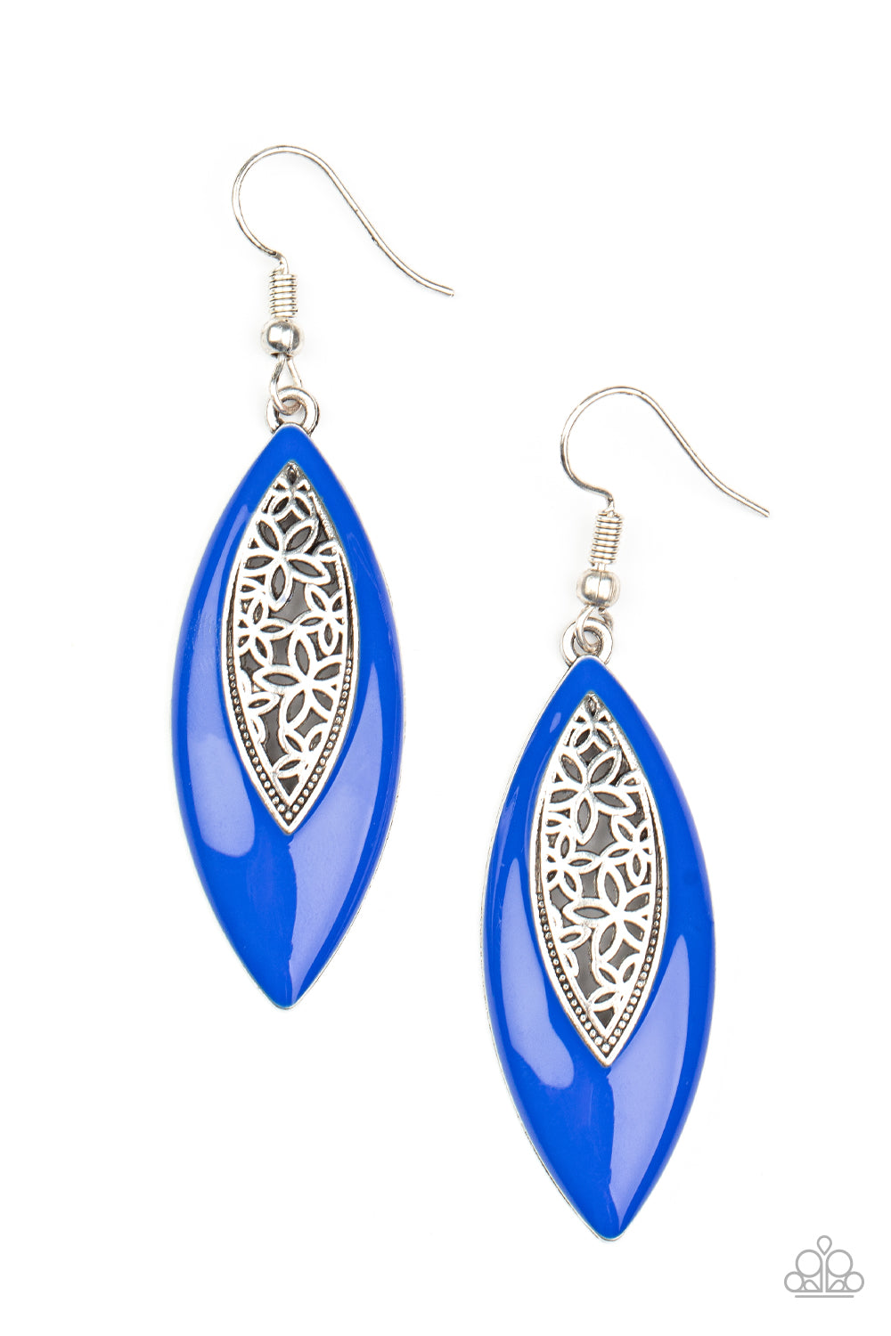 Venetian Vanity (blue earrings)