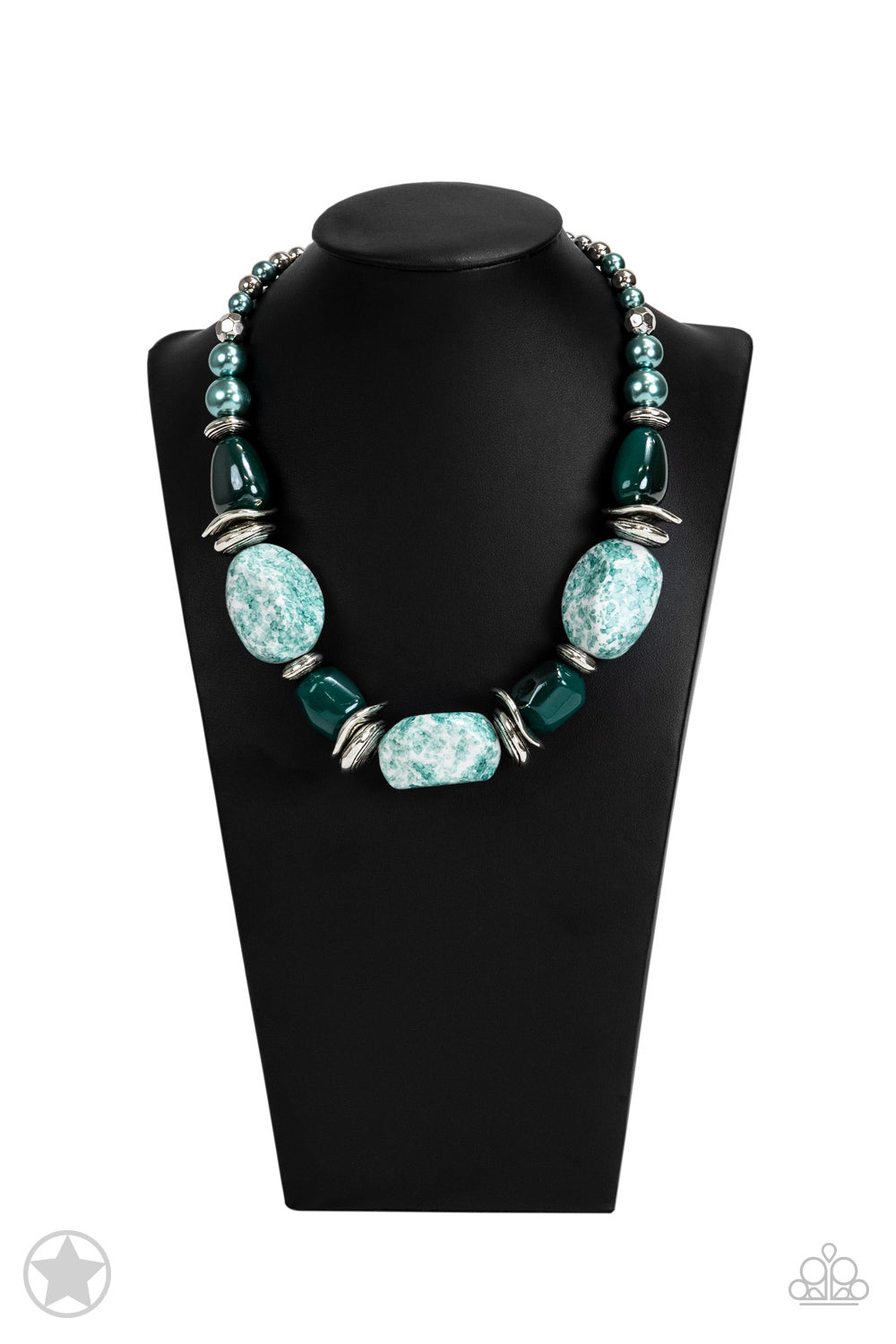 In Good Glazes (blue necklace)