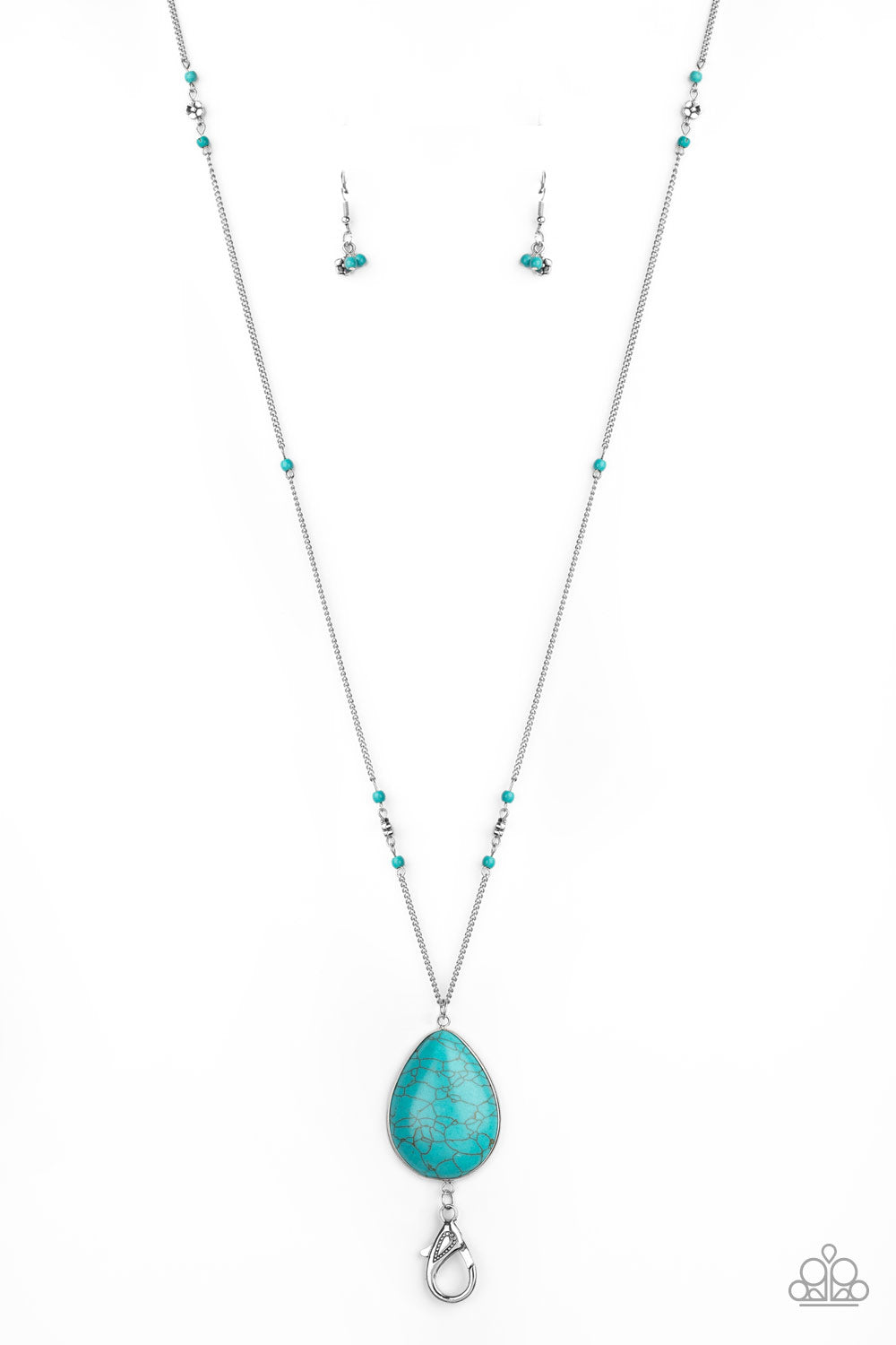 Desert Meadow (Blue lanyard)