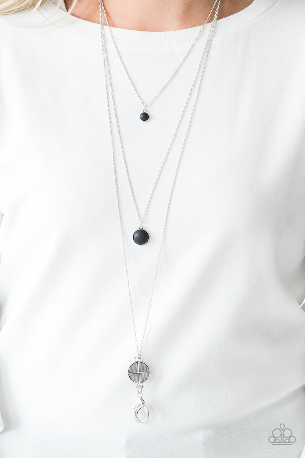 Life Is A Voyage (Black lanyard)