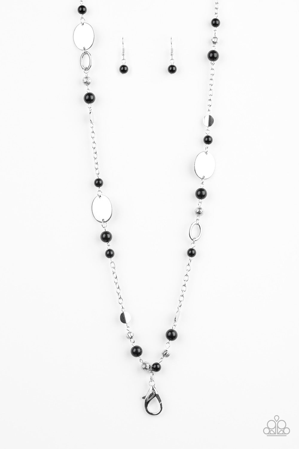Serenely Springtime (Black lanyard)