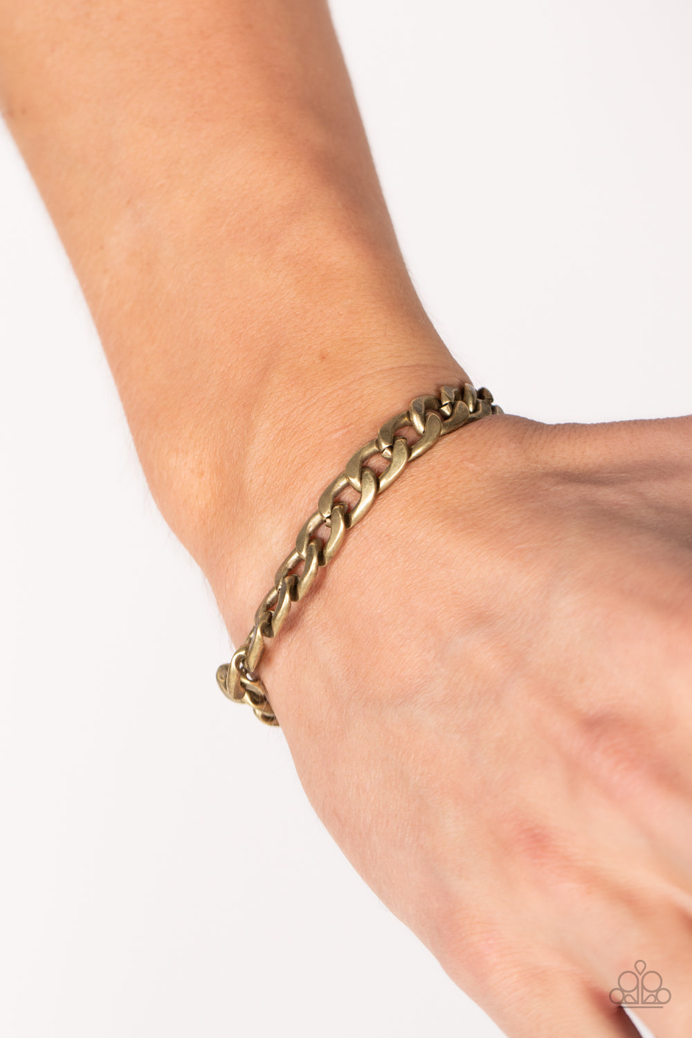 Alternative Anthem (Men's brass bracelet)
