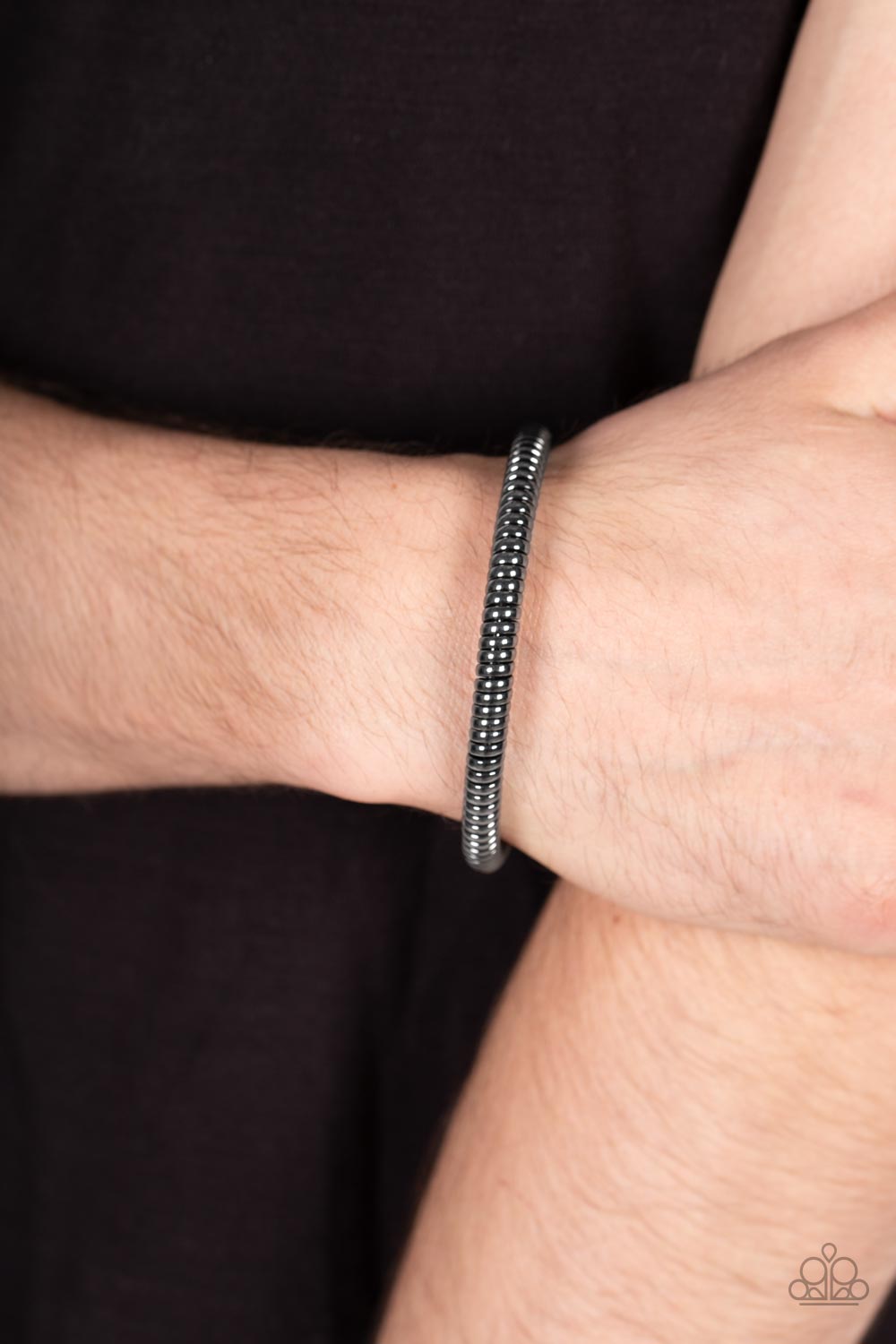 Turbocharged (Men’s black bracelet)