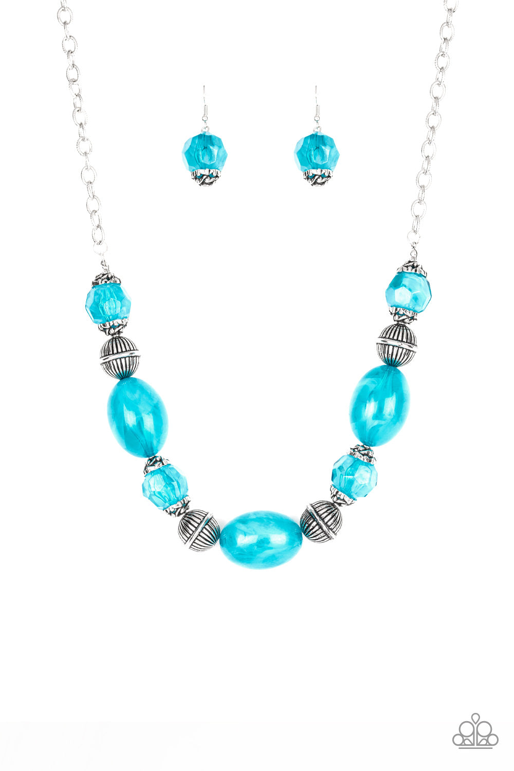 Ice Melt (blue necklace)