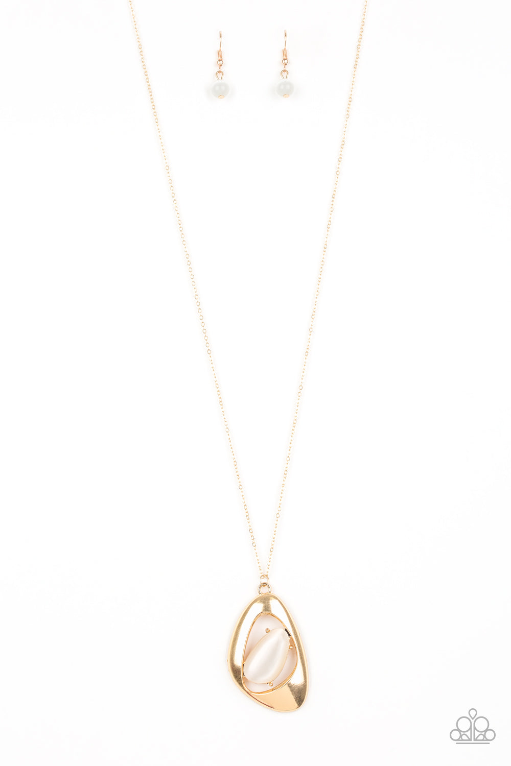Asymmetrical Bliss (Gold necklace)