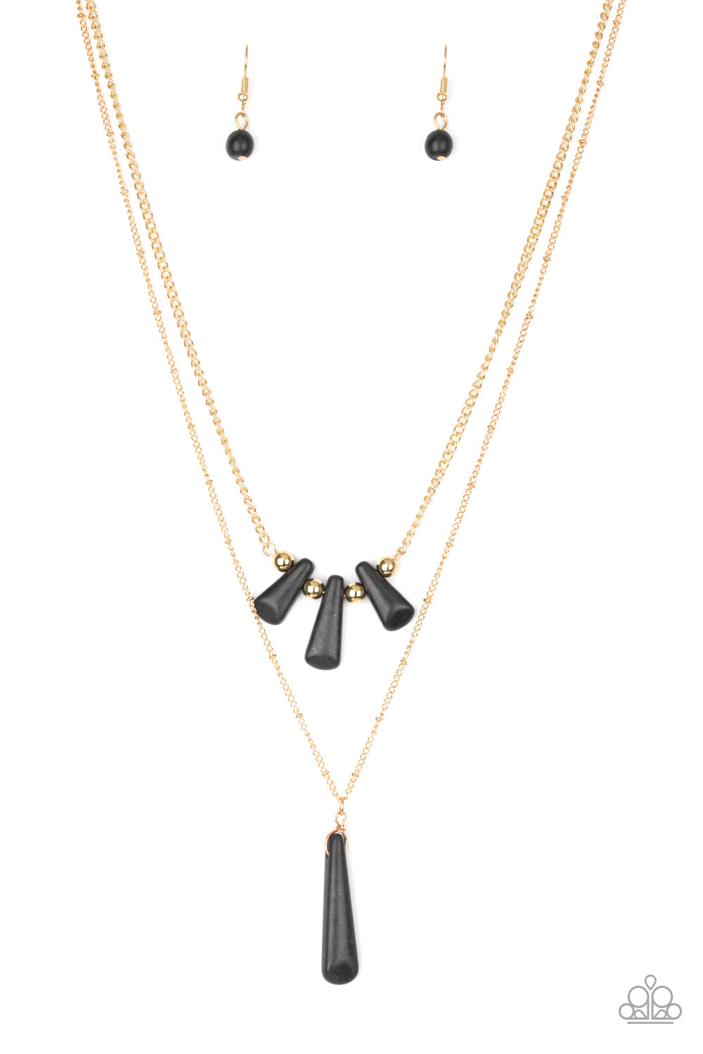 Basic Groundwork (black necklace)