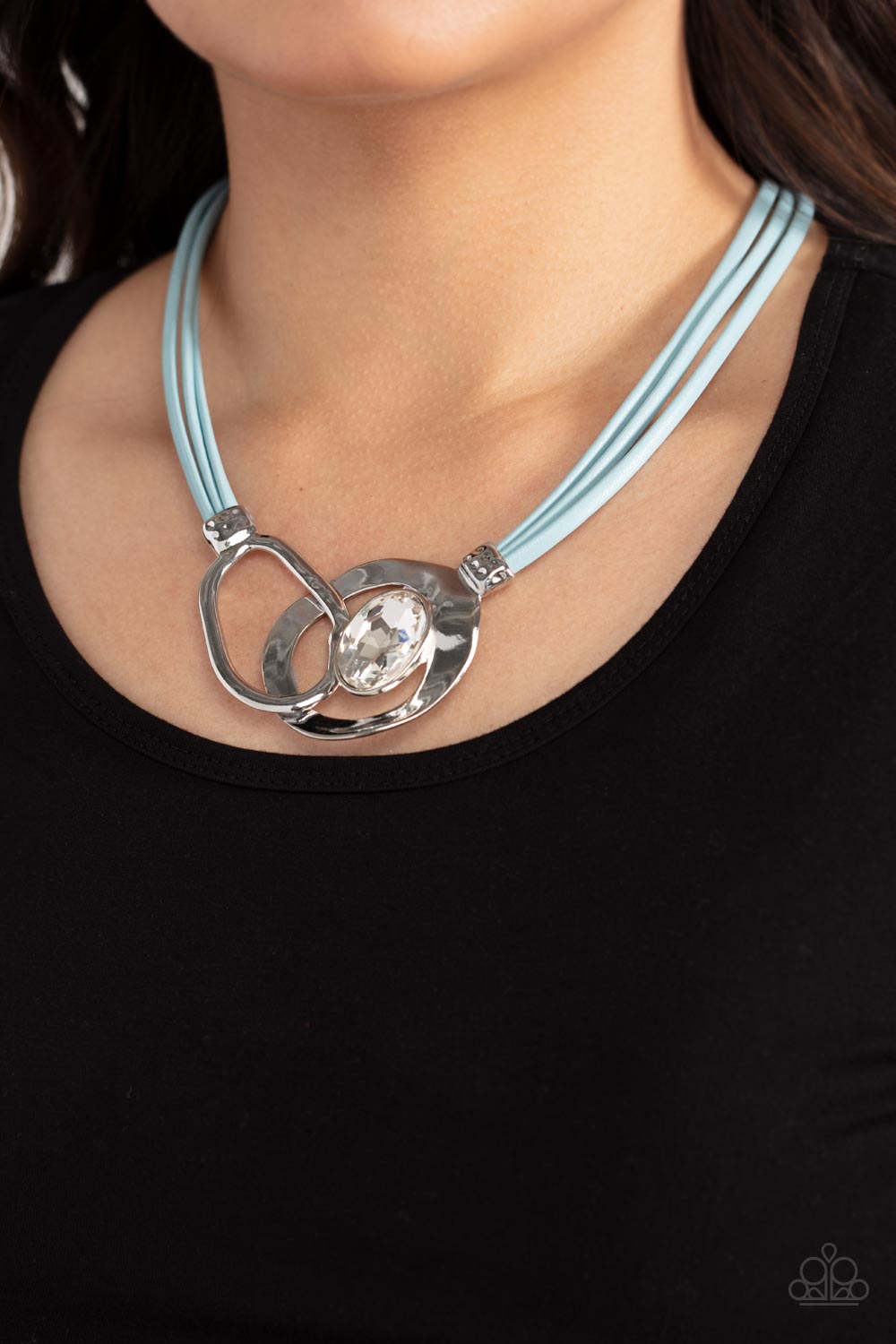 Californian Cowgirl (Blue necklace)