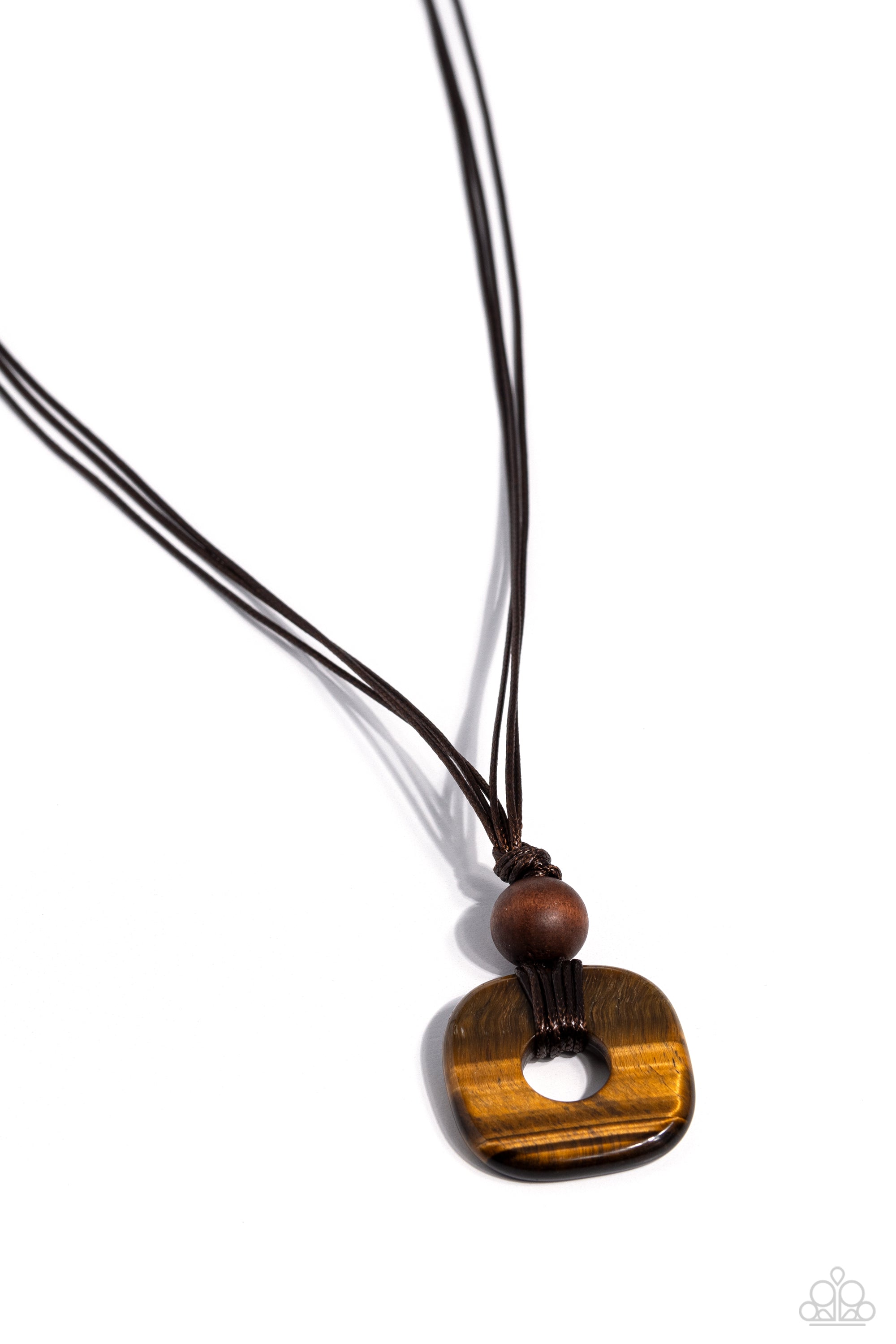 Canyon Crusade (Men's brown necklace)