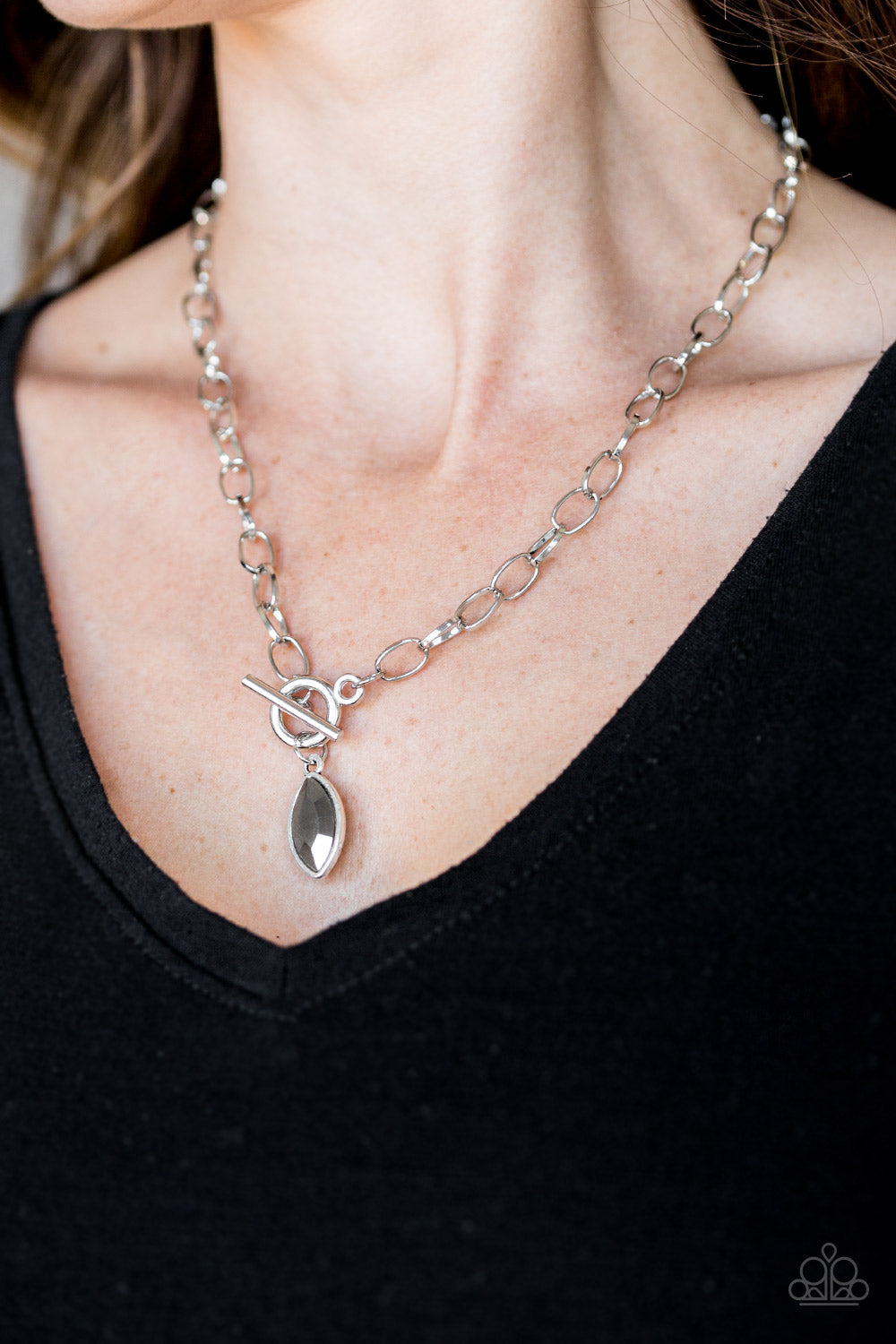 Club Sparkle (Silver necklace)