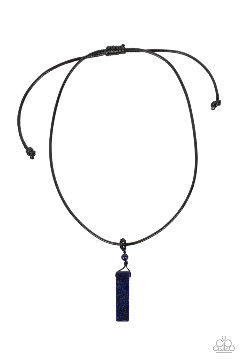 Comes Back ZEN-fold (Men's blue necklace)