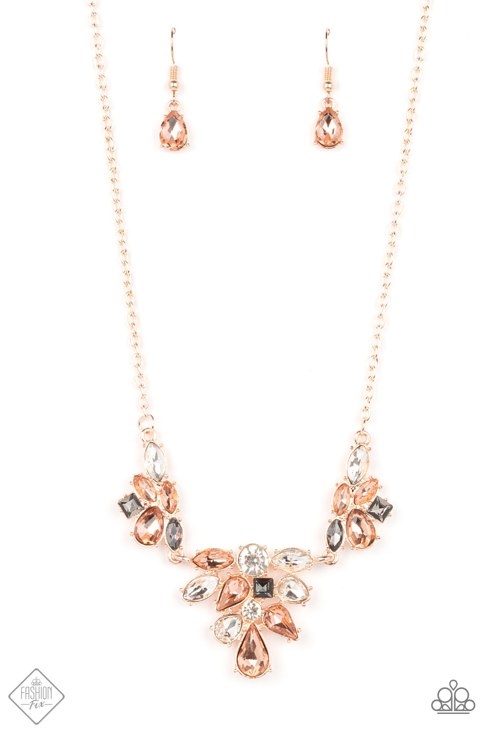 Completely Captivated (Rose Gold necklace)