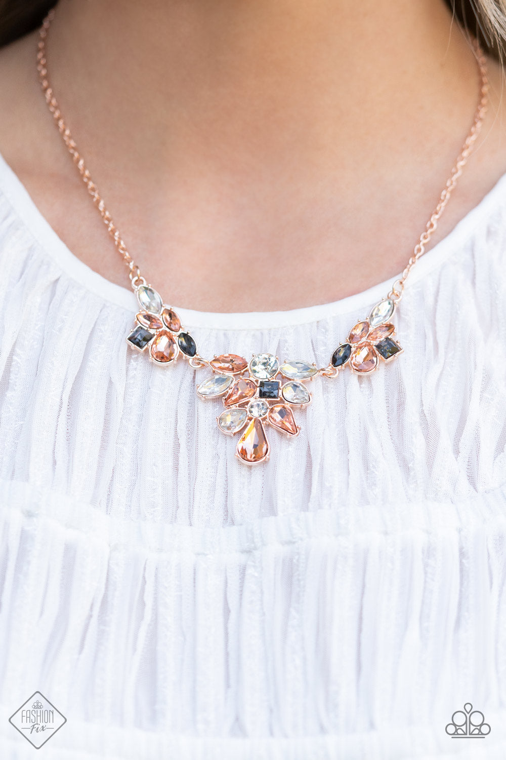 Completely Captivated (Rose Gold necklace)