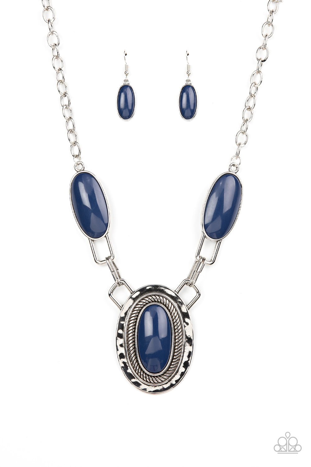 Count to TENACIOUS (blue necklace)