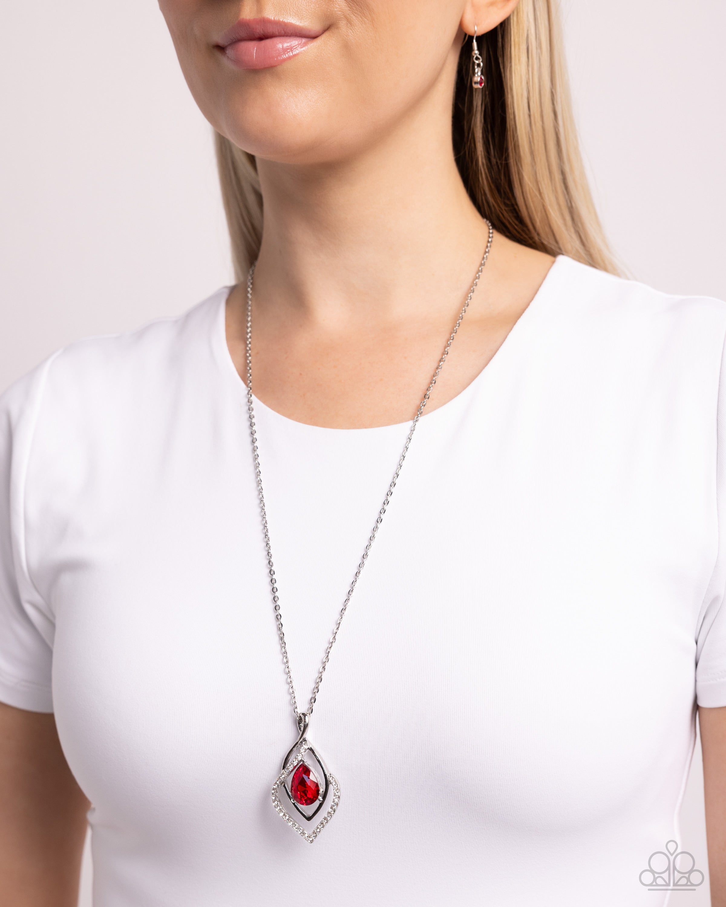 Dauntless Demure (red necklace)