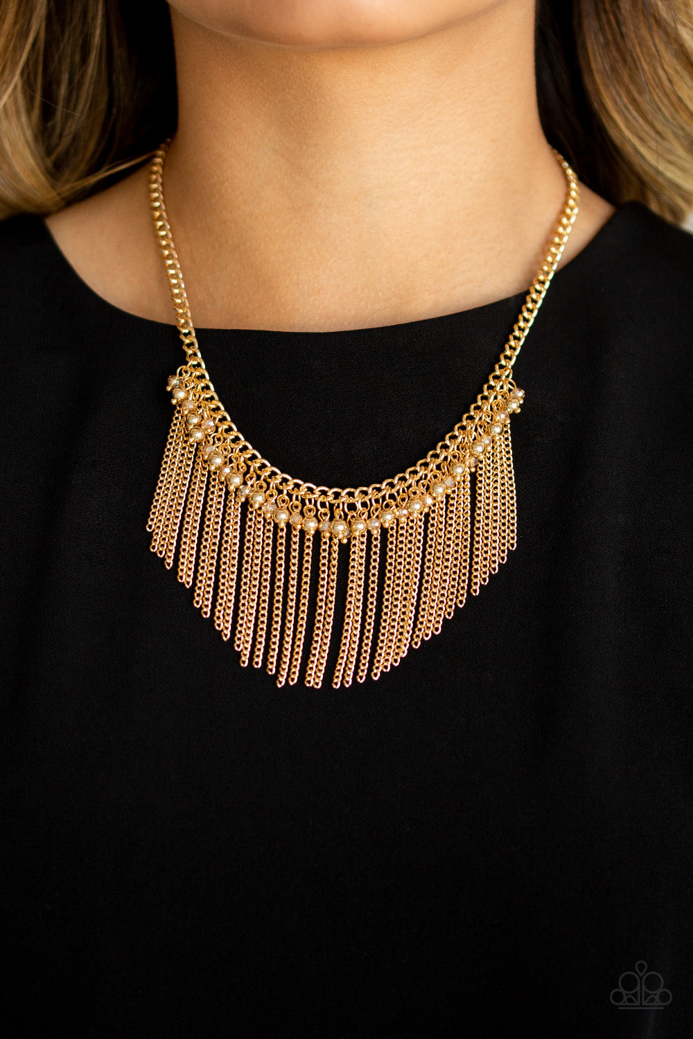 Divinely Diva (Gold necklace)
