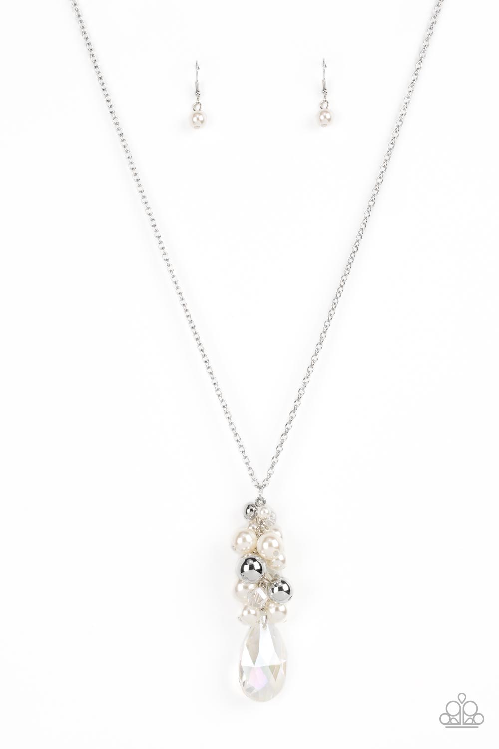 Drip Drop Dazzle (White necklace)