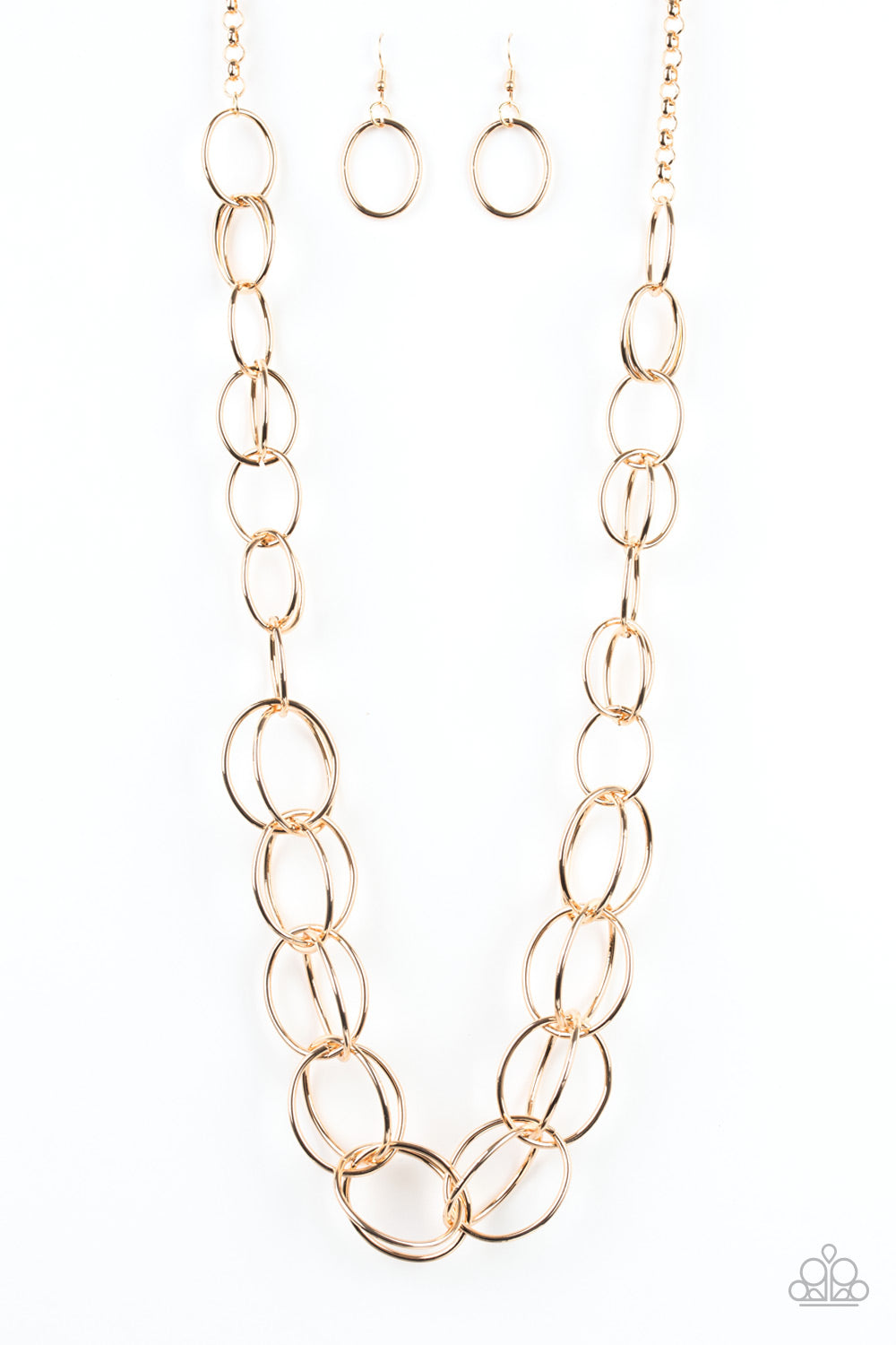 Elegantly Ensnared (Gold necklace)