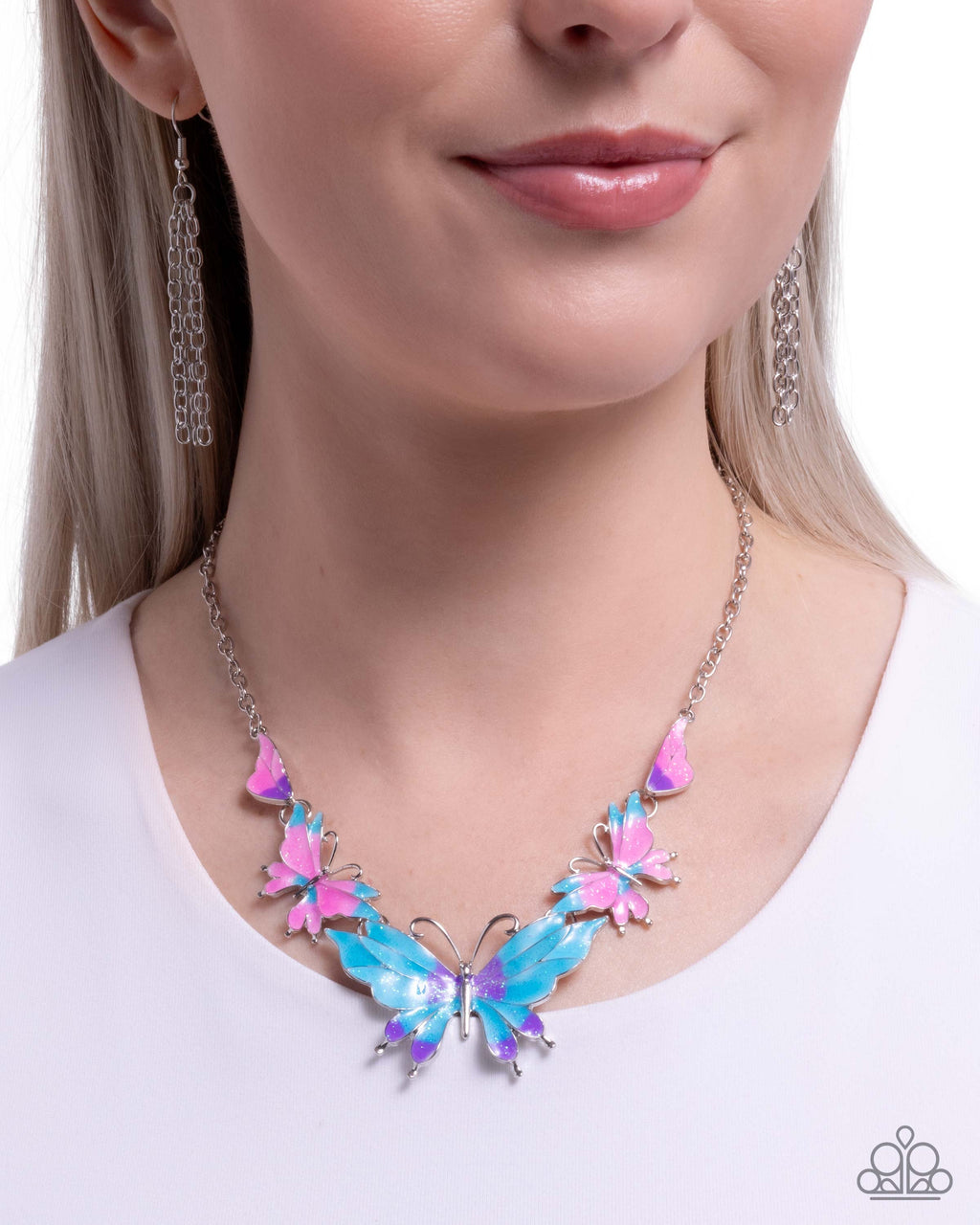 Floating Feature (Multi-colored necklace)
