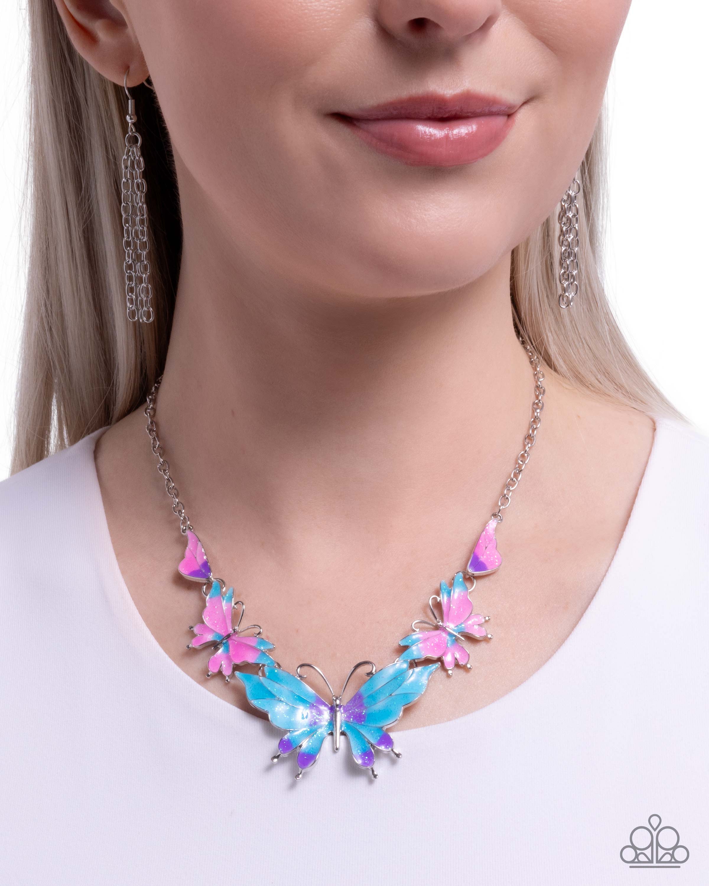 Floating Feature (Multi-colored necklace)