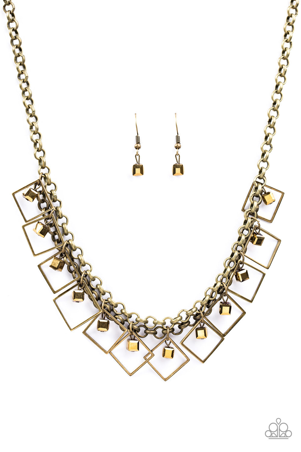 GEO Down In History (brass necklace)