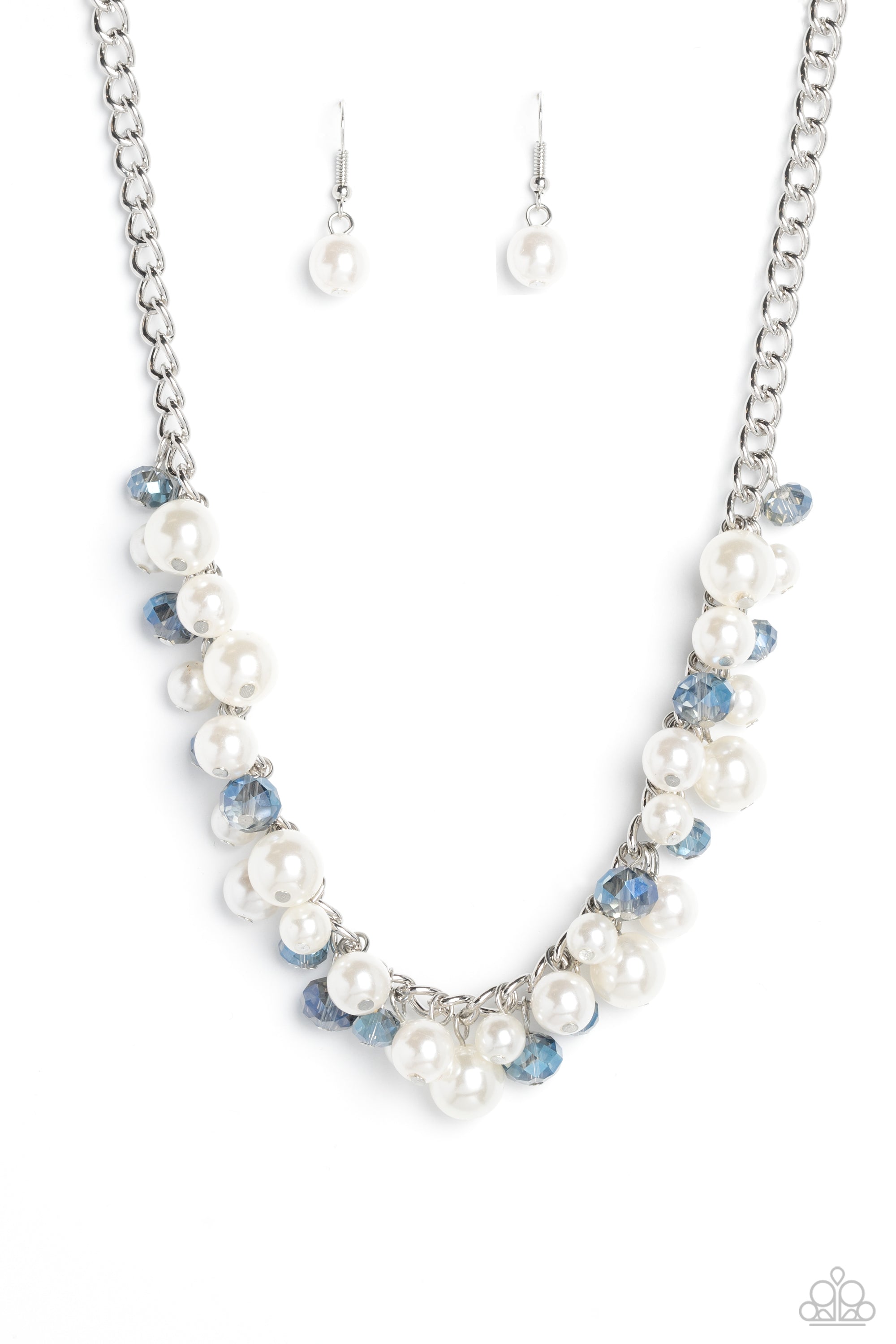 Glinting Goddess (Blue necklace)