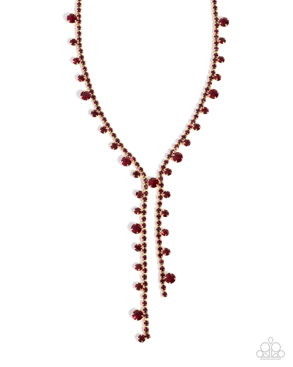 Glittery Getaway (red necklace)
