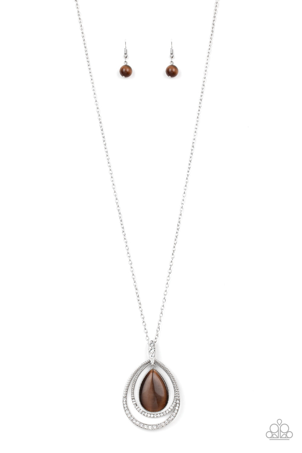 Glow and Tell (brown necklace)