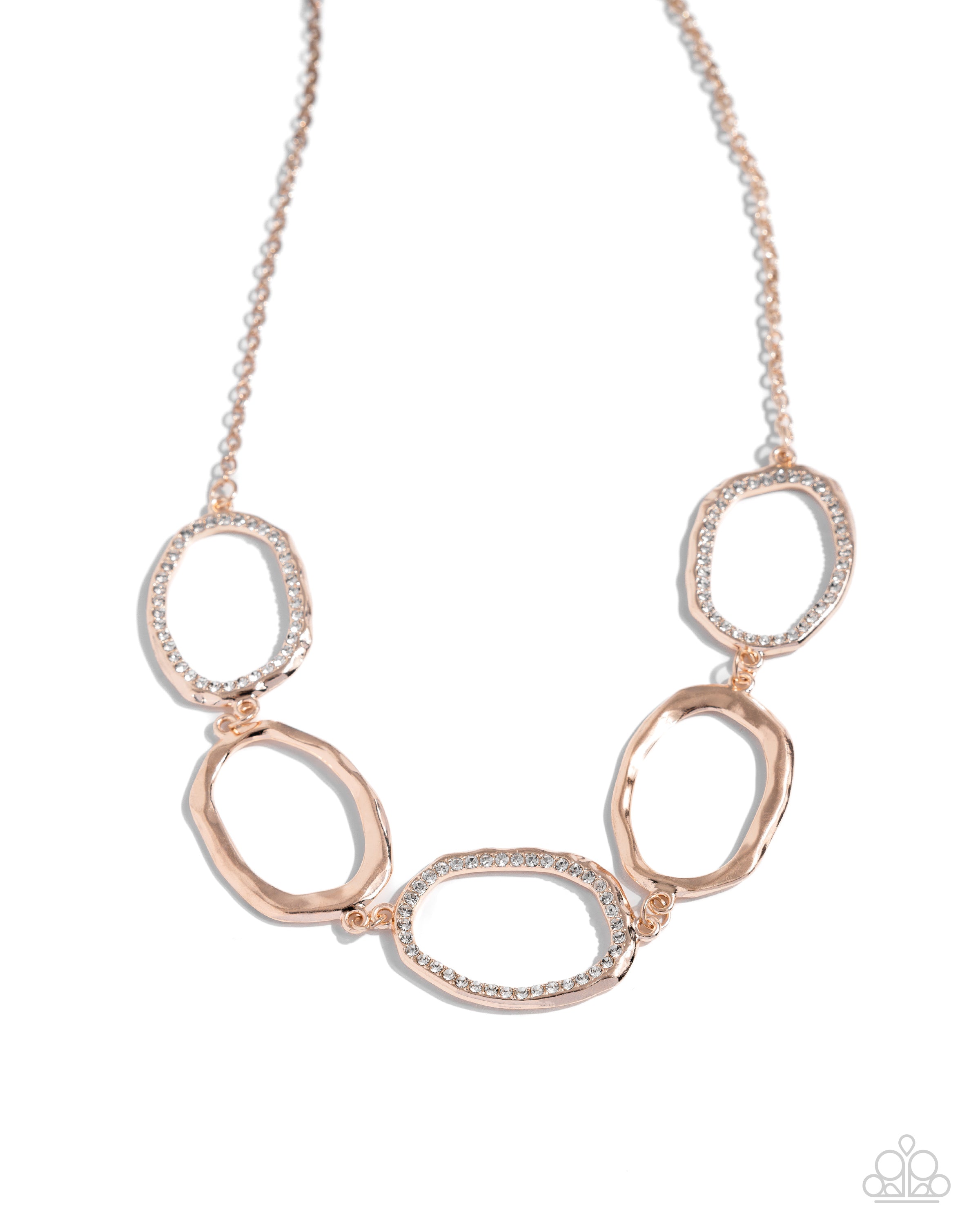 Gritty Go-Getter (rose gold necklace)