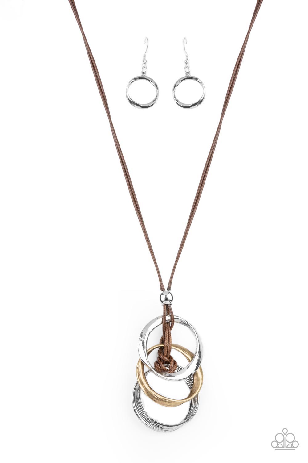 Harmonious Hardware (brown necklace)