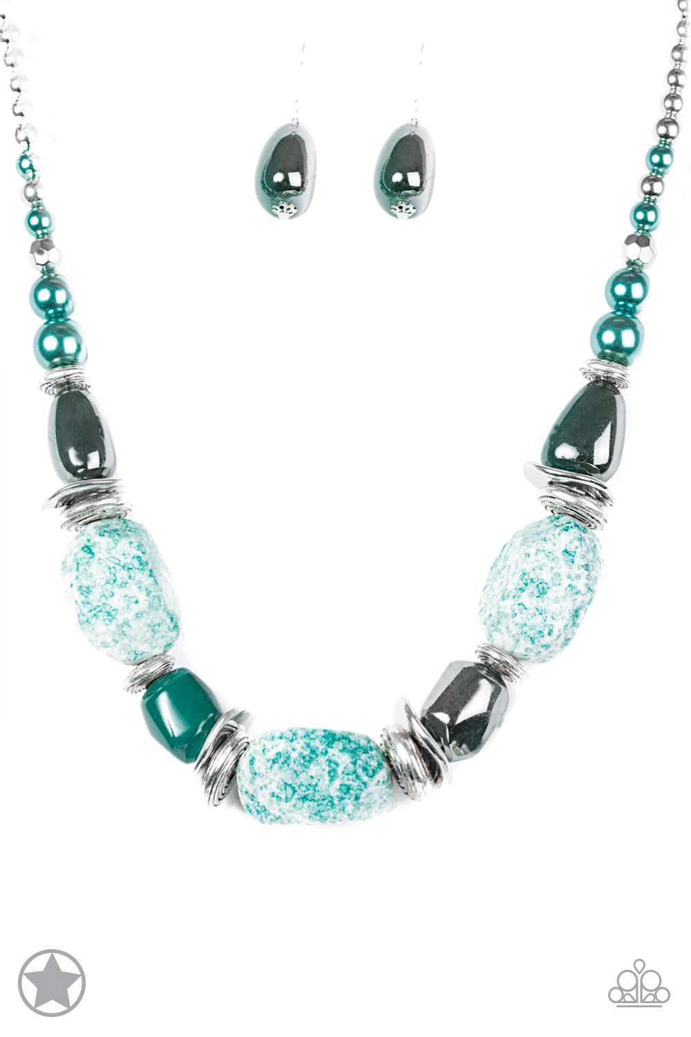 In Good Glazes (blue necklace)