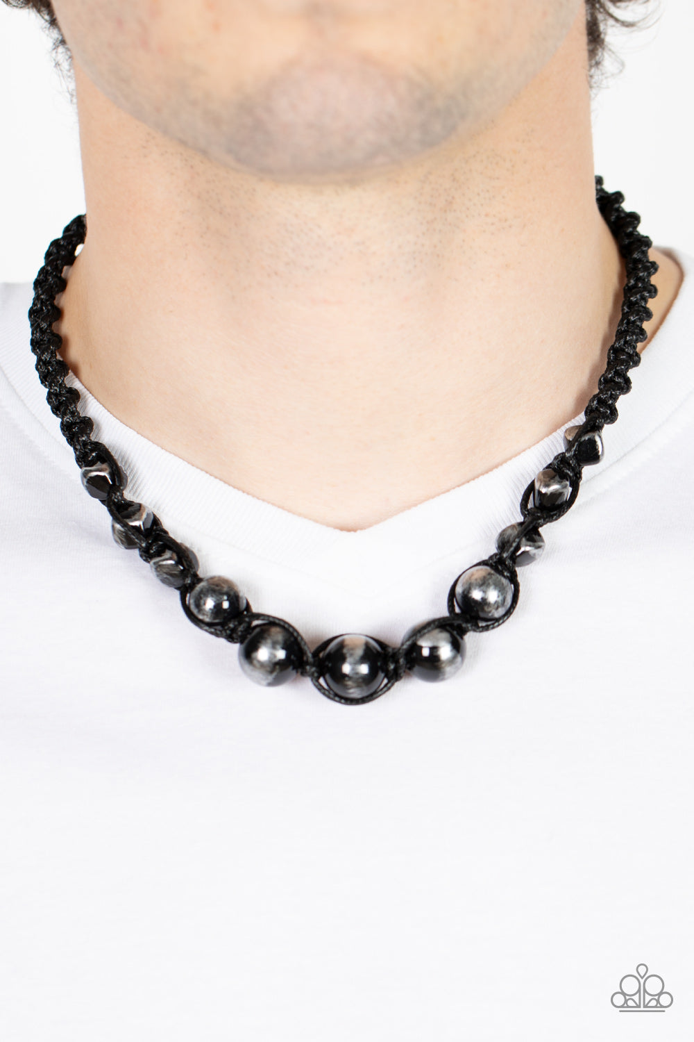 Loose Cannon (Men's black necklace)